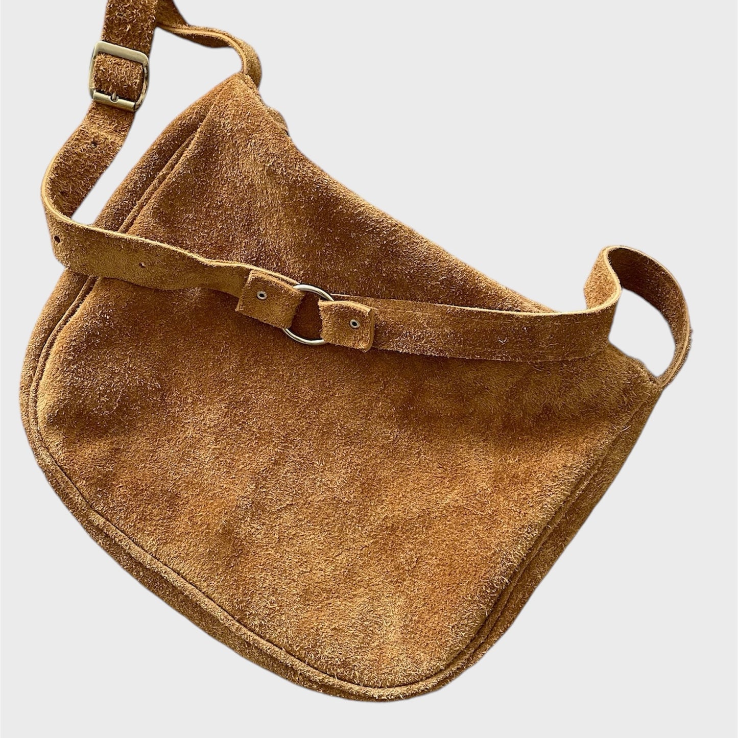 Shoulder bag gamuza